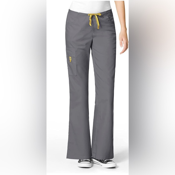 WonderWink Other Wonder Wink Origins Gray Cargo Scrubs Worn One